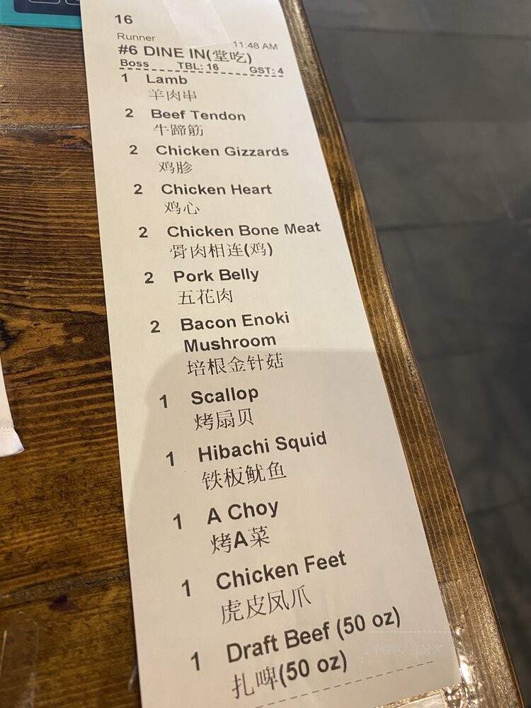 Fat Ni BBQ - Carrollton, TX menu_pic