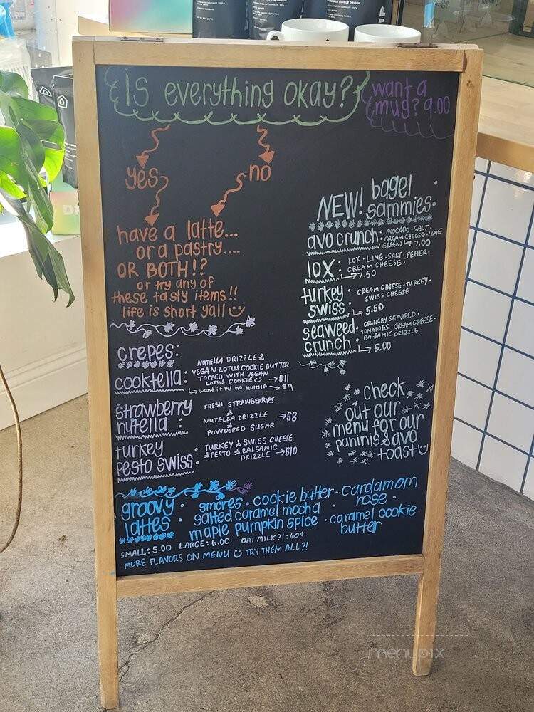Drip House Coffee - Ann Arbor, MI menu_pic