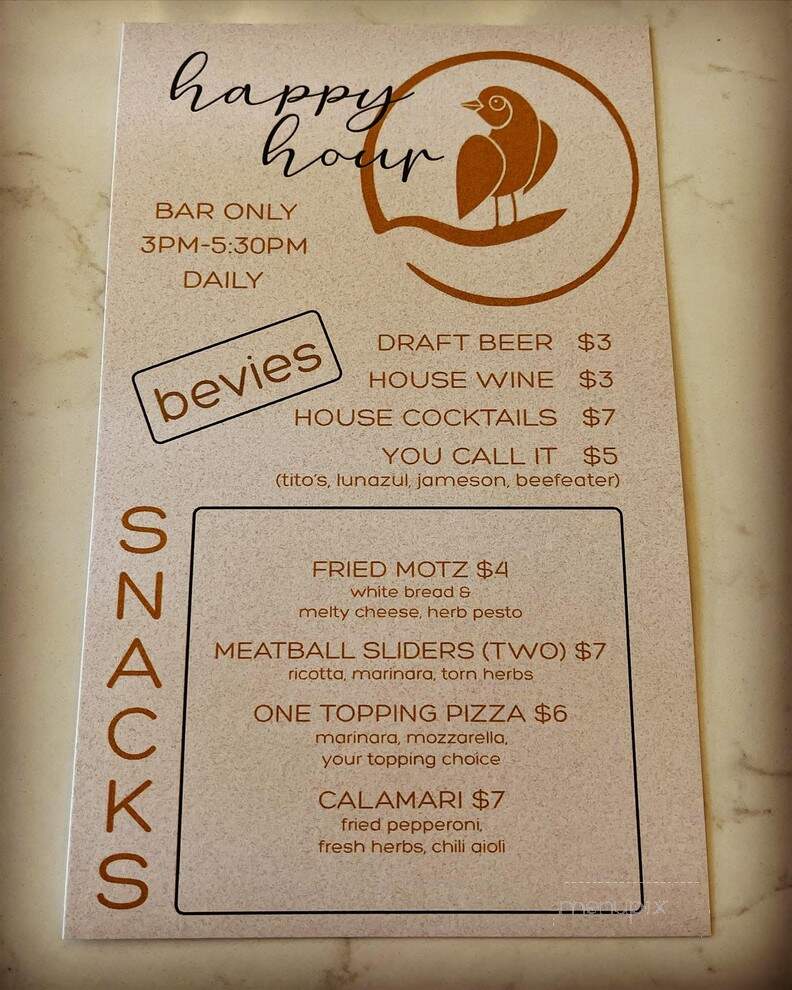 The Flying Noodle - Traverse City, MI menu_pic
