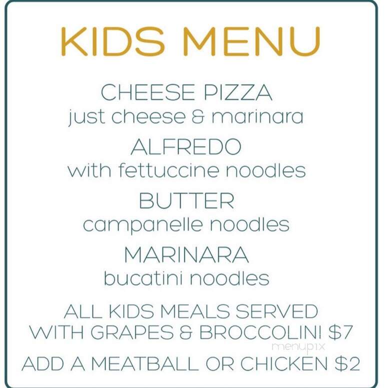 The Flying Noodle - Traverse City, MI menu_pic