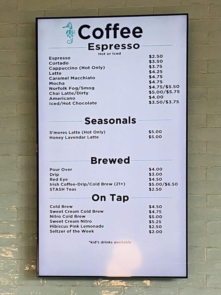 COVA Brewing Company - Norfolk, VA menu_pic