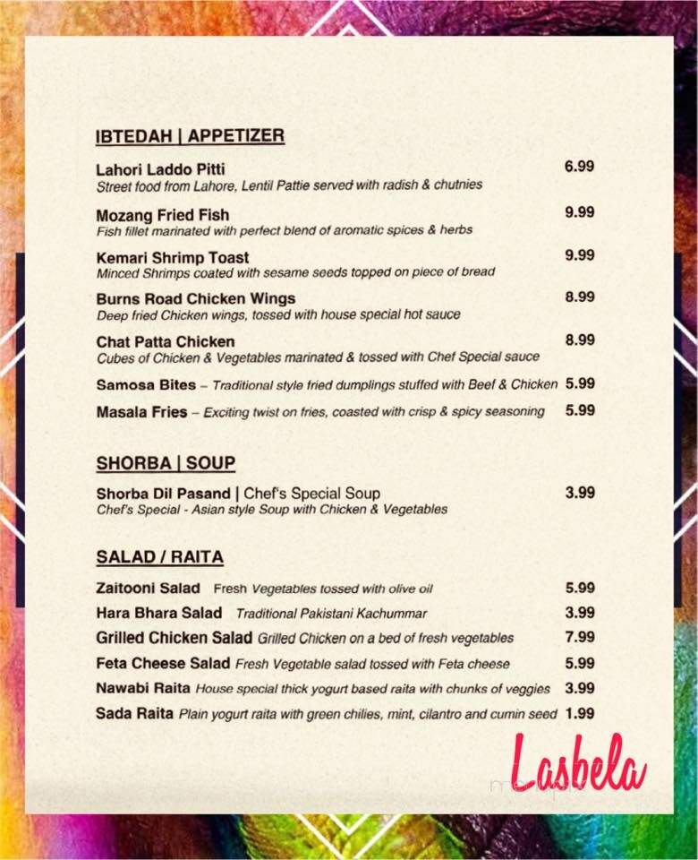 Lasbela Restaurant & Catering - Sugar Land, TX