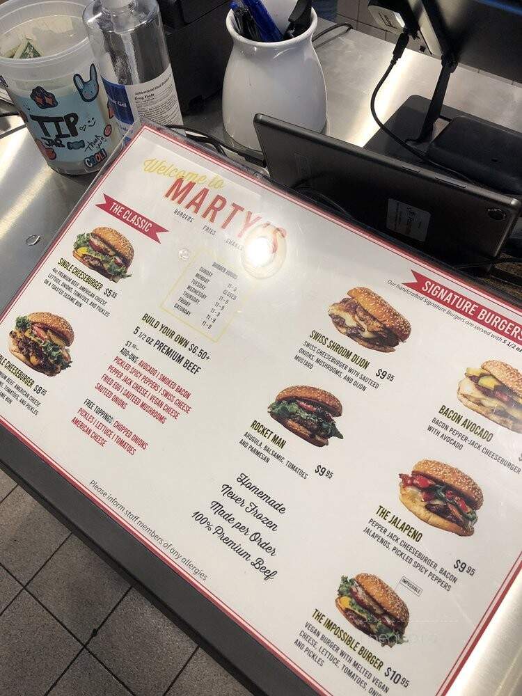 Marty's Burgers - Fort Lee, NJ