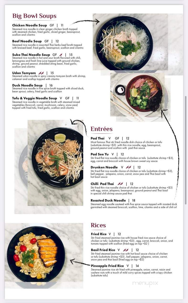 Thai Food Connection - Manchester, NH menu_pic