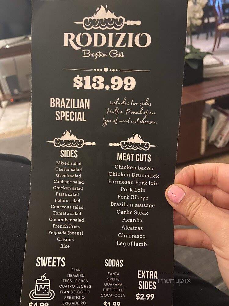 Rodizio Brazilian Grill - Miami, FL menu_pic
