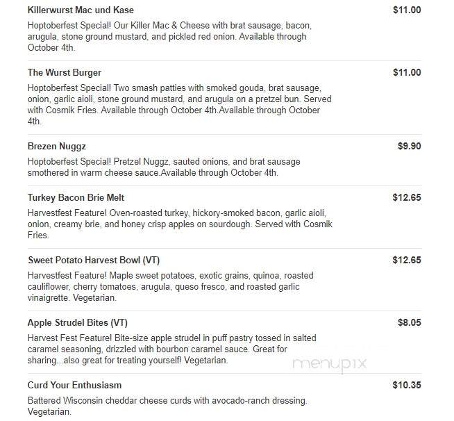 Stella's Cloud Kitchen - Holland, MI menu_pic
