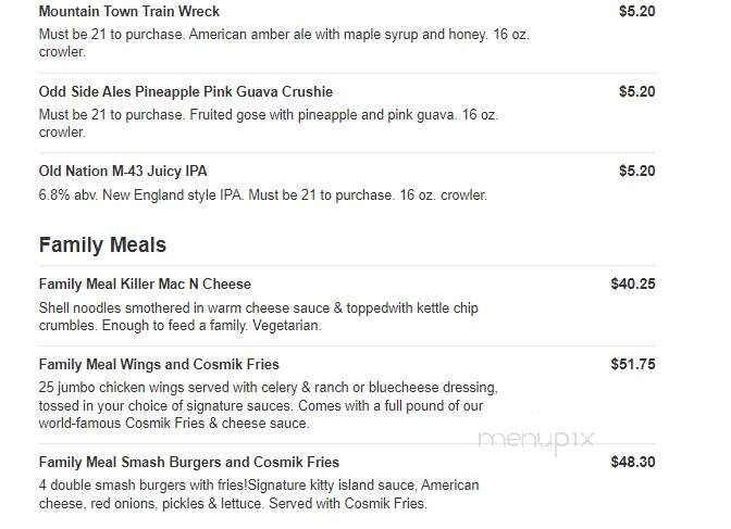 Stella's Cloud Kitchen - Holland, MI menu_pic