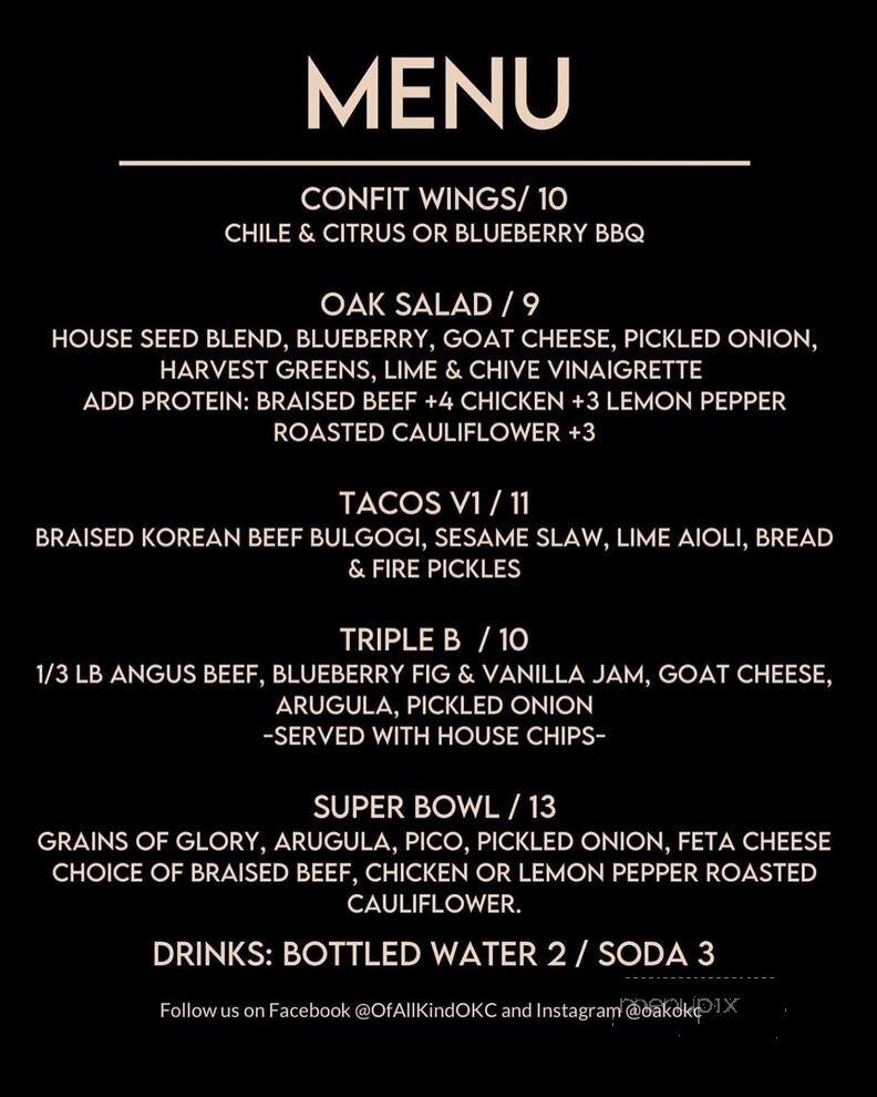 Black Mesa Brewing - Norman, OK menu_pic
