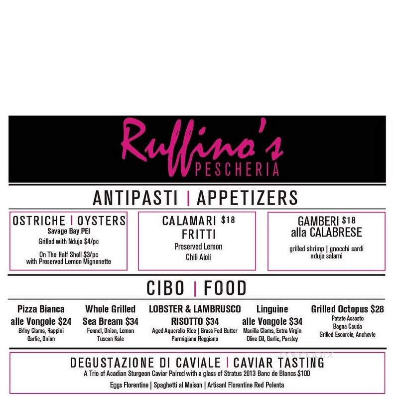 Ruffinos Pasta Bar & Grill - Niagara-on-the-Lake, ON