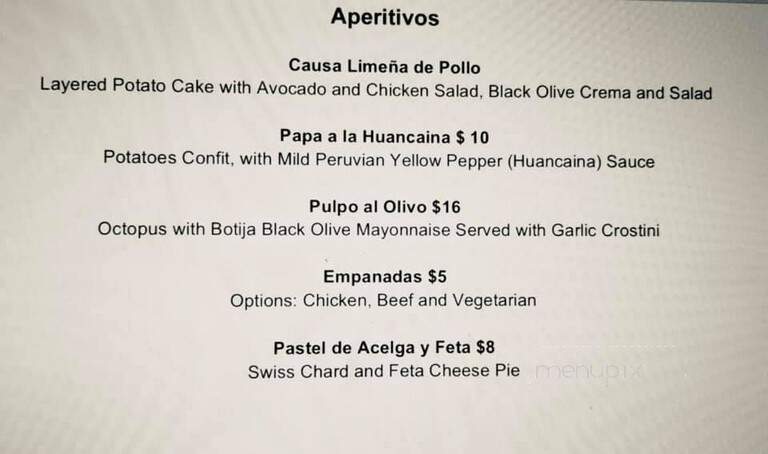 Casa Mia Cafe - Oakville, ON menu_pic