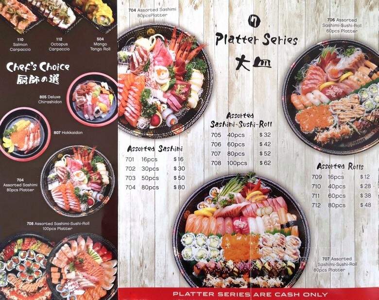 Ai Sushi - Richmond Hill, ON menu_pic