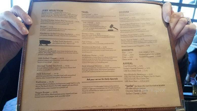 Legal Remedy Brewing Pizza - Rock Hill, SC menu_pic