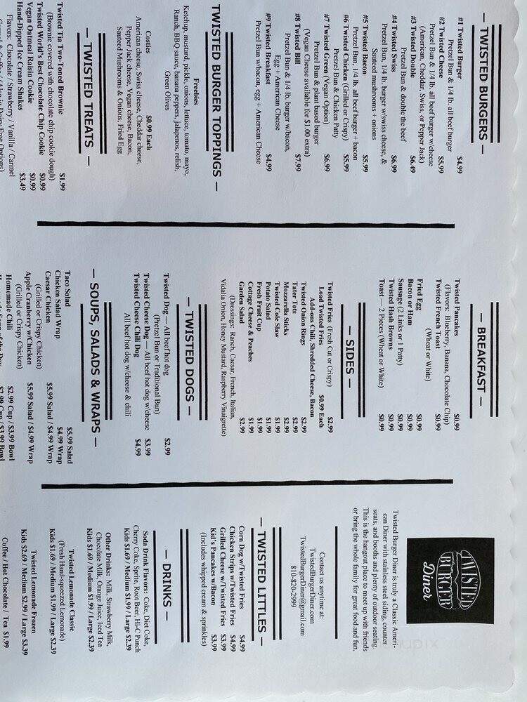 Twisted Burger Diner - Flint, MI
