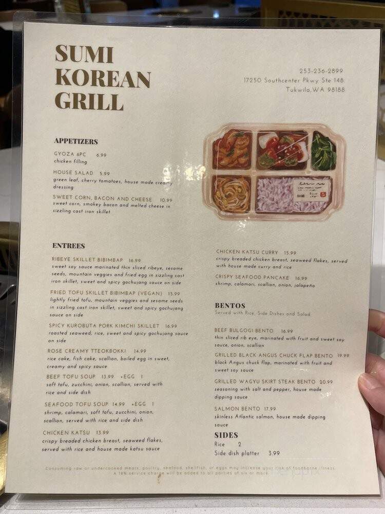 Sumi Korean Grill - Tukwila, WA