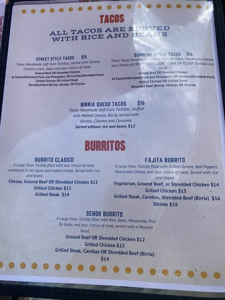 Fruta Mix Mexican Kitchen - Winter Garden, FL menu_pic
