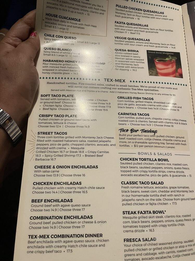 Uncle Julio's - Frontenac, MO menu_pic