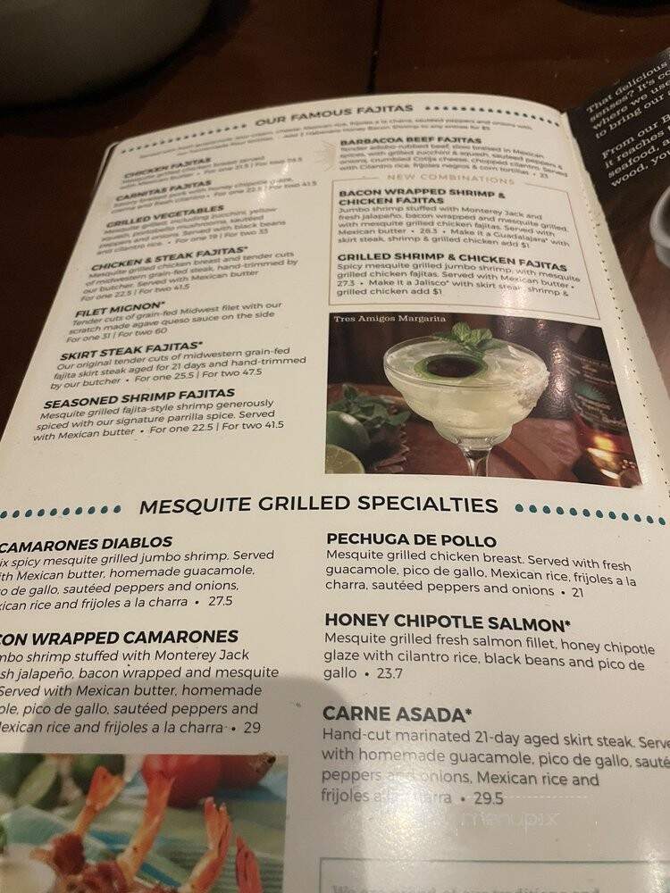 Uncle Julio's - Frontenac, MO menu_pic