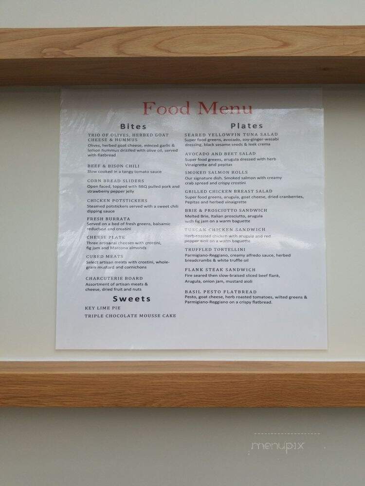 Vino Volo - Orlando, FL menu_pic