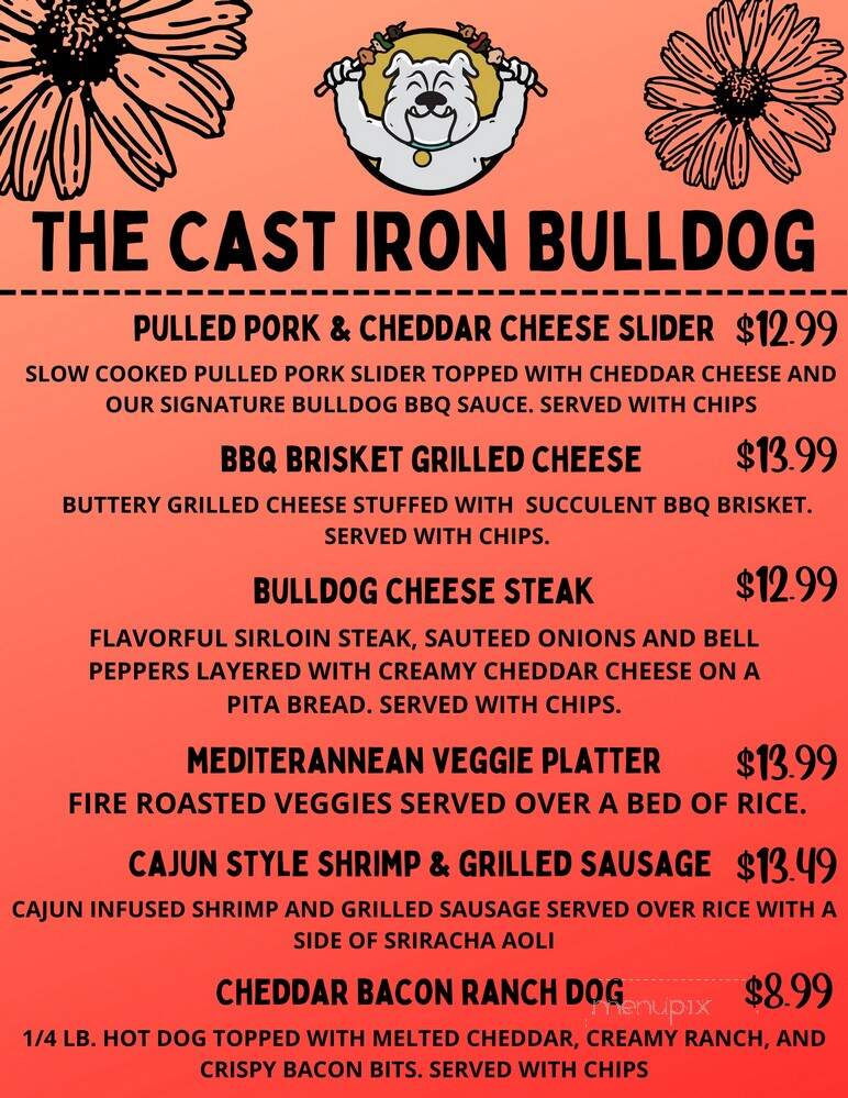 Lazy Bulldog - Roanoke, VA menu_pic