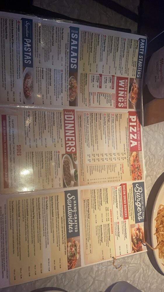 Bubba's 33 - San Antonio, TX menu_pic