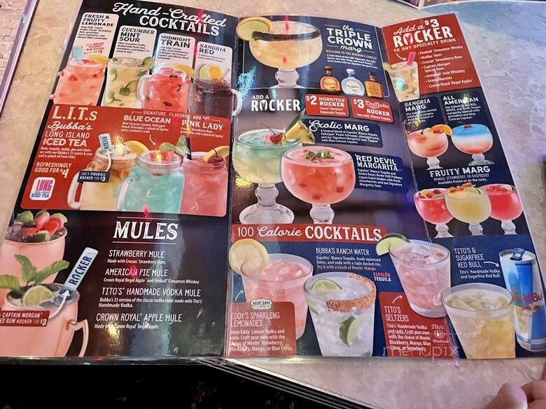 Bubba's 33 - San Antonio, TX menu_pic