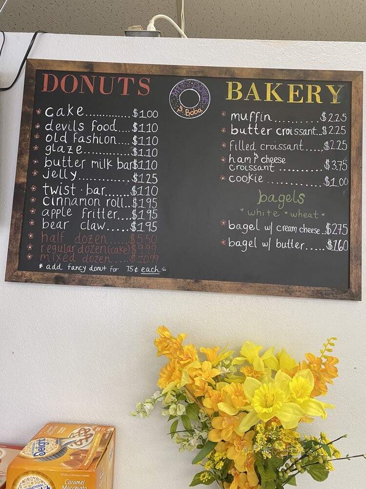Miss Donuts and Boba - Upland, CA menu_pic