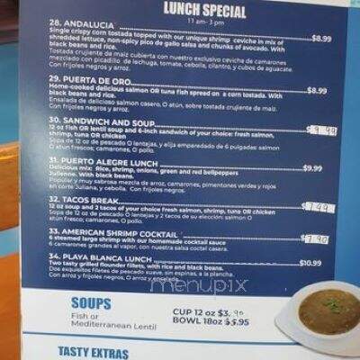 Ceviche Co. Xpress: Seafood Bar - Duluth, GA menu_pic
