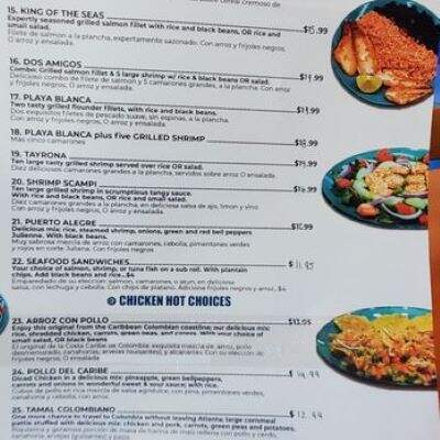 Ceviche Co. Xpress: Seafood Bar - Duluth, GA menu_pic