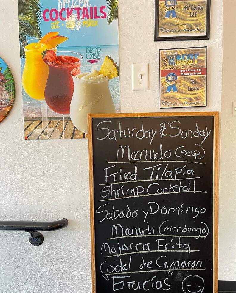 Mi Casita - Darlington, WI menu_pic