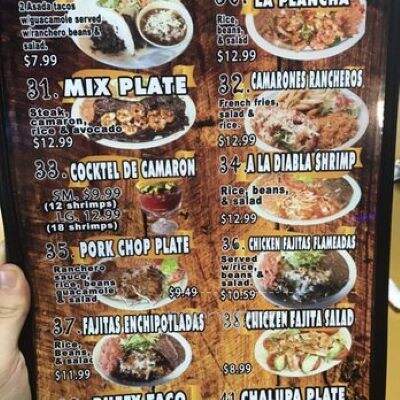 Tierra Jalisco Mexican Restaurant - Balcones Heights, TX menu_pic