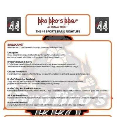 Bro Bro's BBQ - Glendale, AZ menu_pic