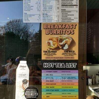 Alfred Coffee - Venice, CA menu_pic