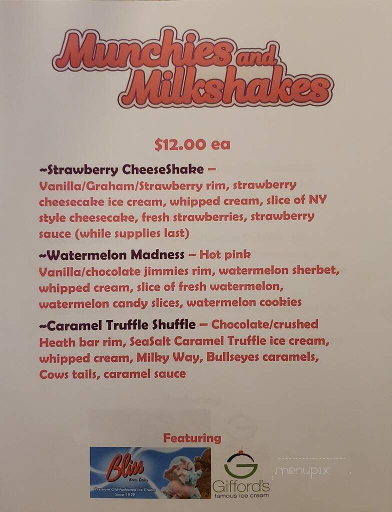 Munchies and Milkshakes - Plymouth, MA