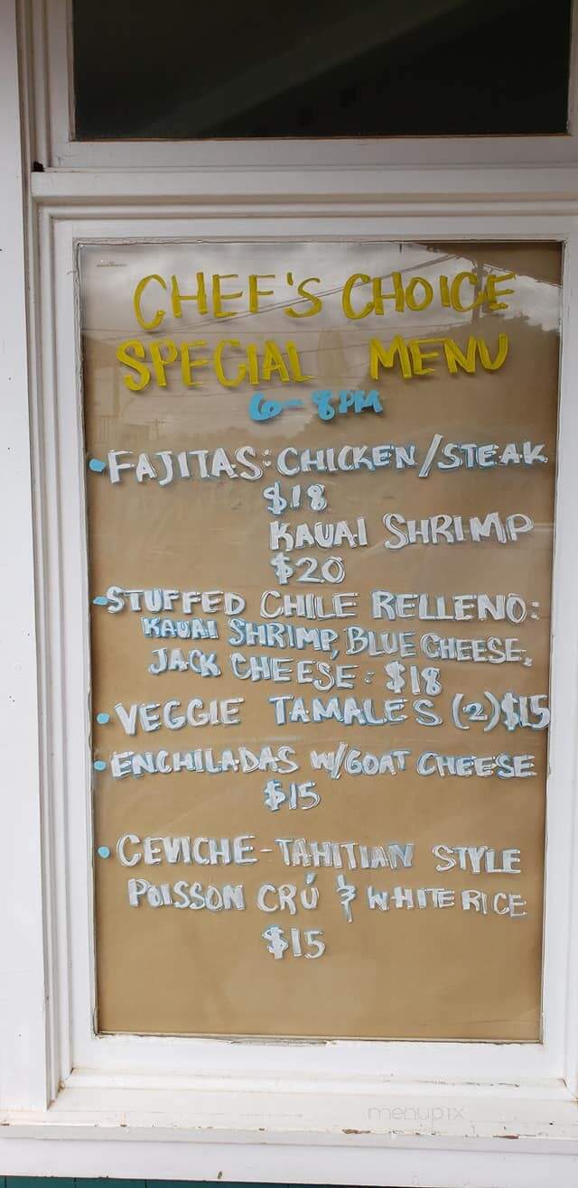 Amaize Foods - Hanapepe, HI menu_pic