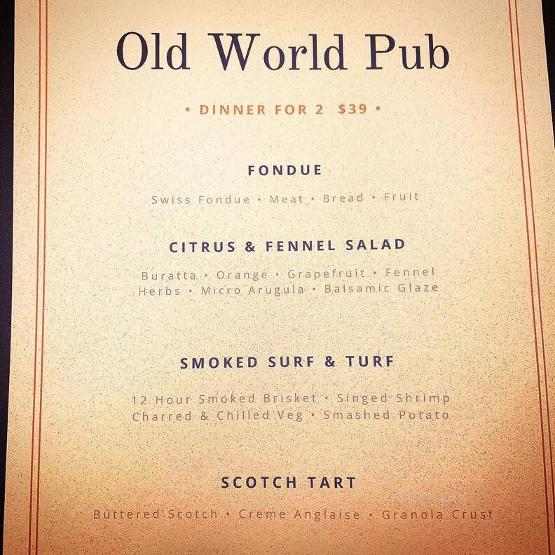 Old World Pub - Leavenworth, WA