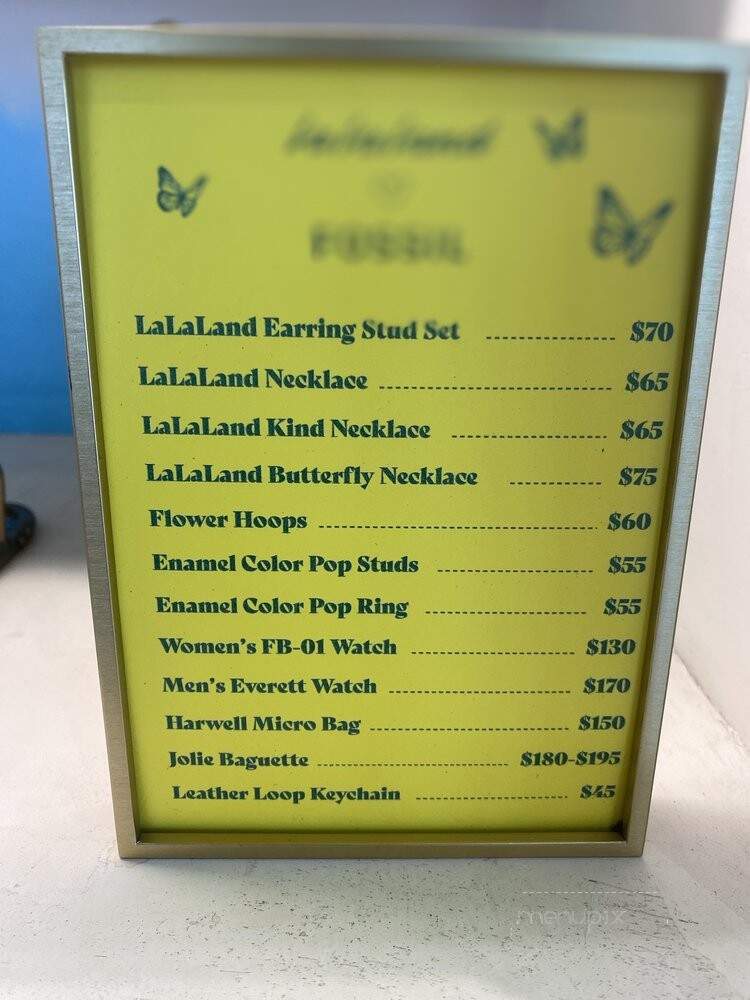 La La Land Kind Cafe - Santa Monica, CA menu_pic