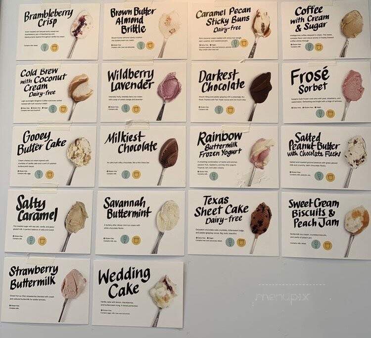 Jeni's Splendid Ice Creams - McLean, VA menu_pic
