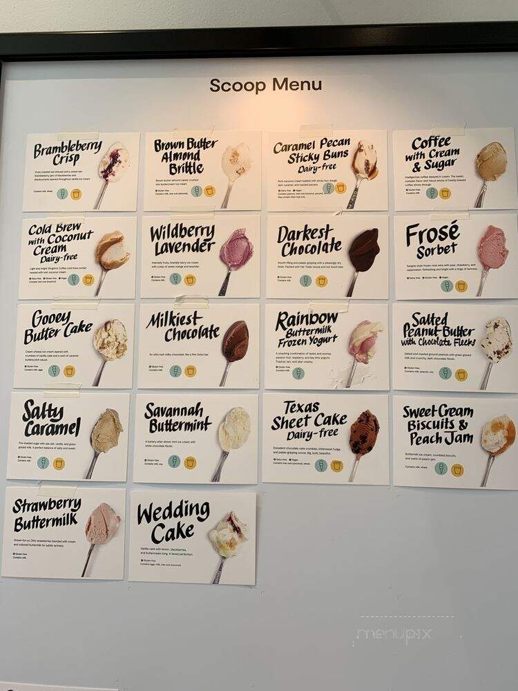Jeni's Splendid Ice Creams - McLean, VA menu_pic