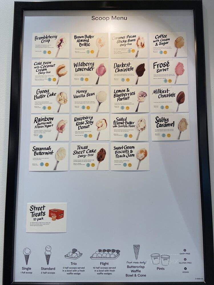 Jeni's Splendid Ice Creams - McLean, VA menu_pic