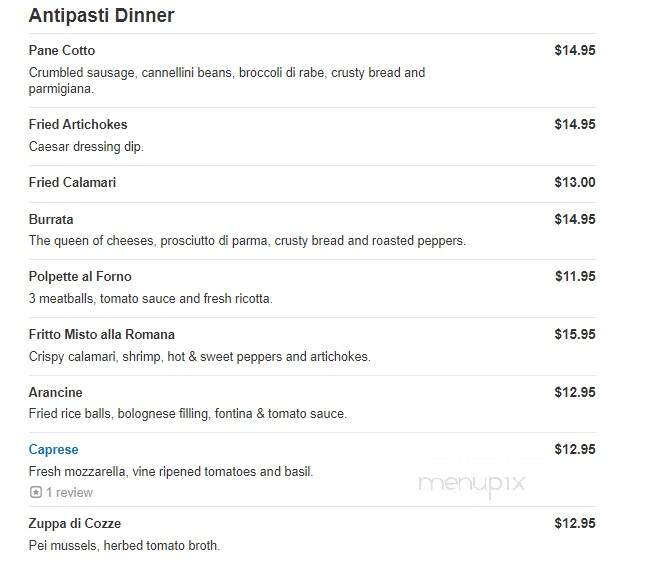 Brothers Italian Restaurant - Monroe, CT menu_pic