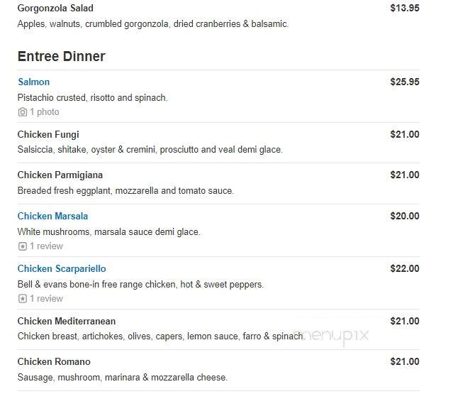 Brothers Italian Restaurant - Monroe, CT menu_pic