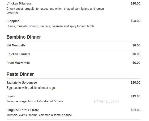 Brothers Italian Restaurant - Monroe, CT menu_pic