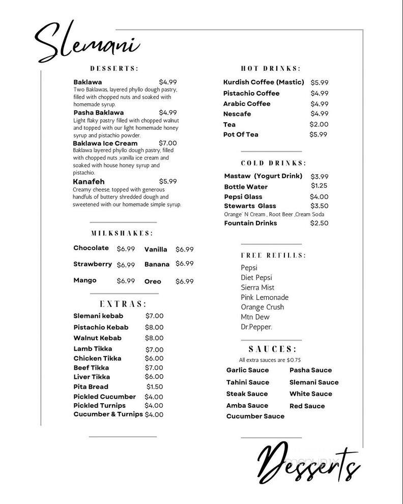 Pasha - Harrisonburg, VA menu_pic