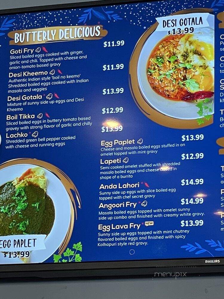 Eggmania - Chelmsford, MA menu_pic