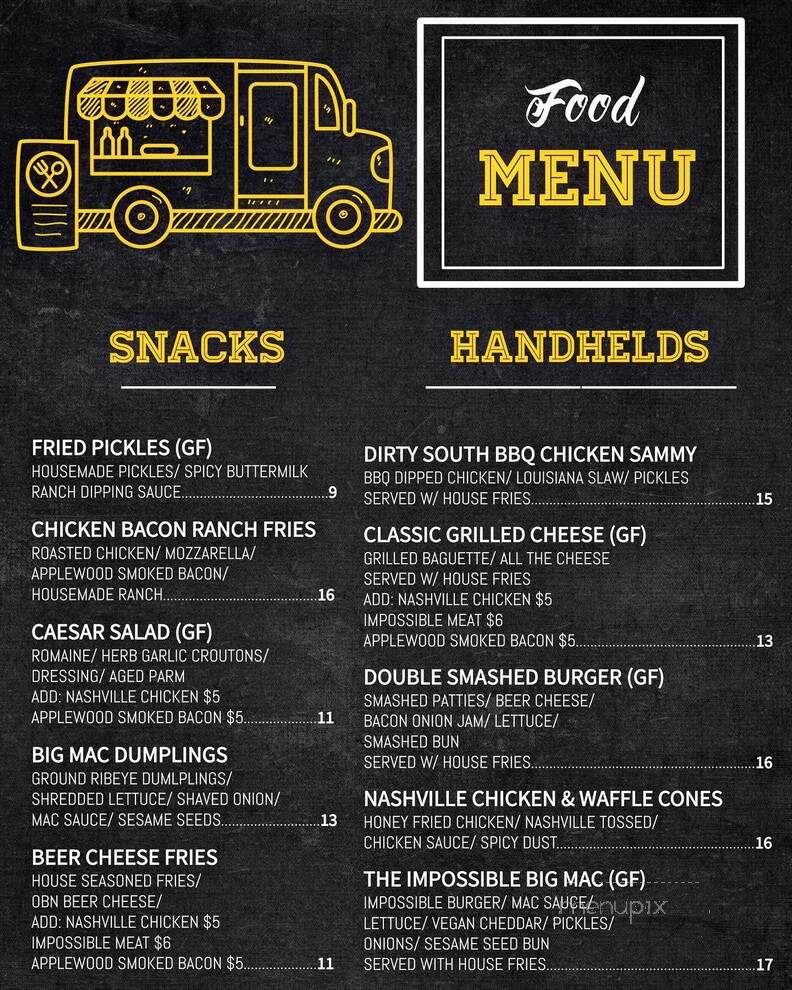 Odd By Nature Brewing - Cape Neddick, ME menu_pic