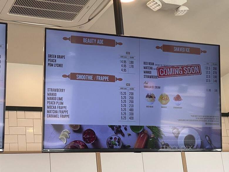 Tous Les Jours - Malden, MA menu_pic