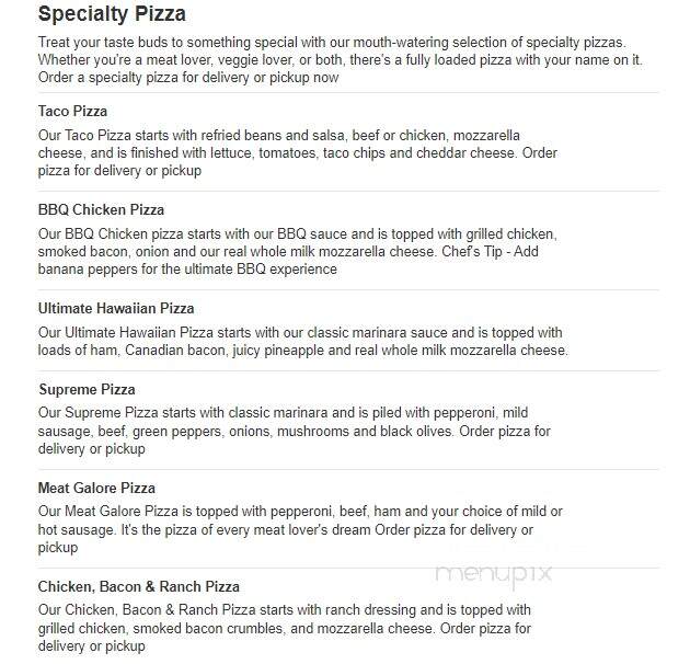 Casey's - Marion, IN menu_pic