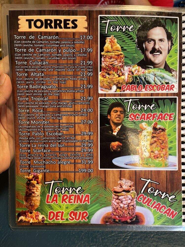 Mariscos Culiacan - El Paso, TX menu_pic