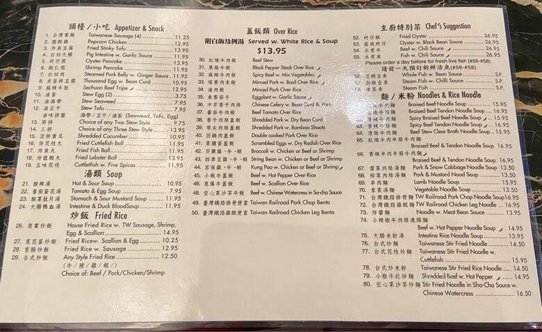 Eatery 19 - Syosset, NY menu_pic