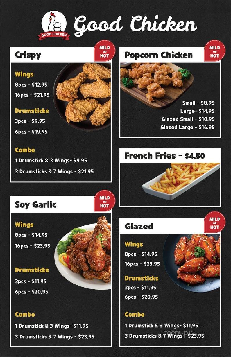 Good Chicken - Montclair, NJ menu_pic